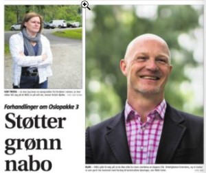 Støtter grønn nabo