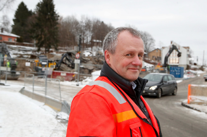 BUDSTIKKA: E18-sjefen sier om lokalveien at de ikke skal bygge en krøttersti gjennom Høvik